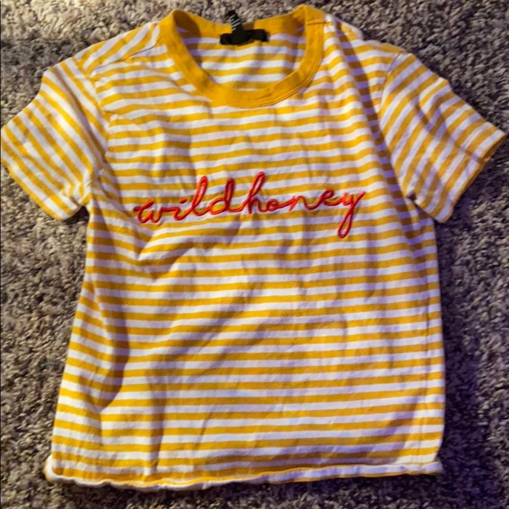 forever 21 striped tee